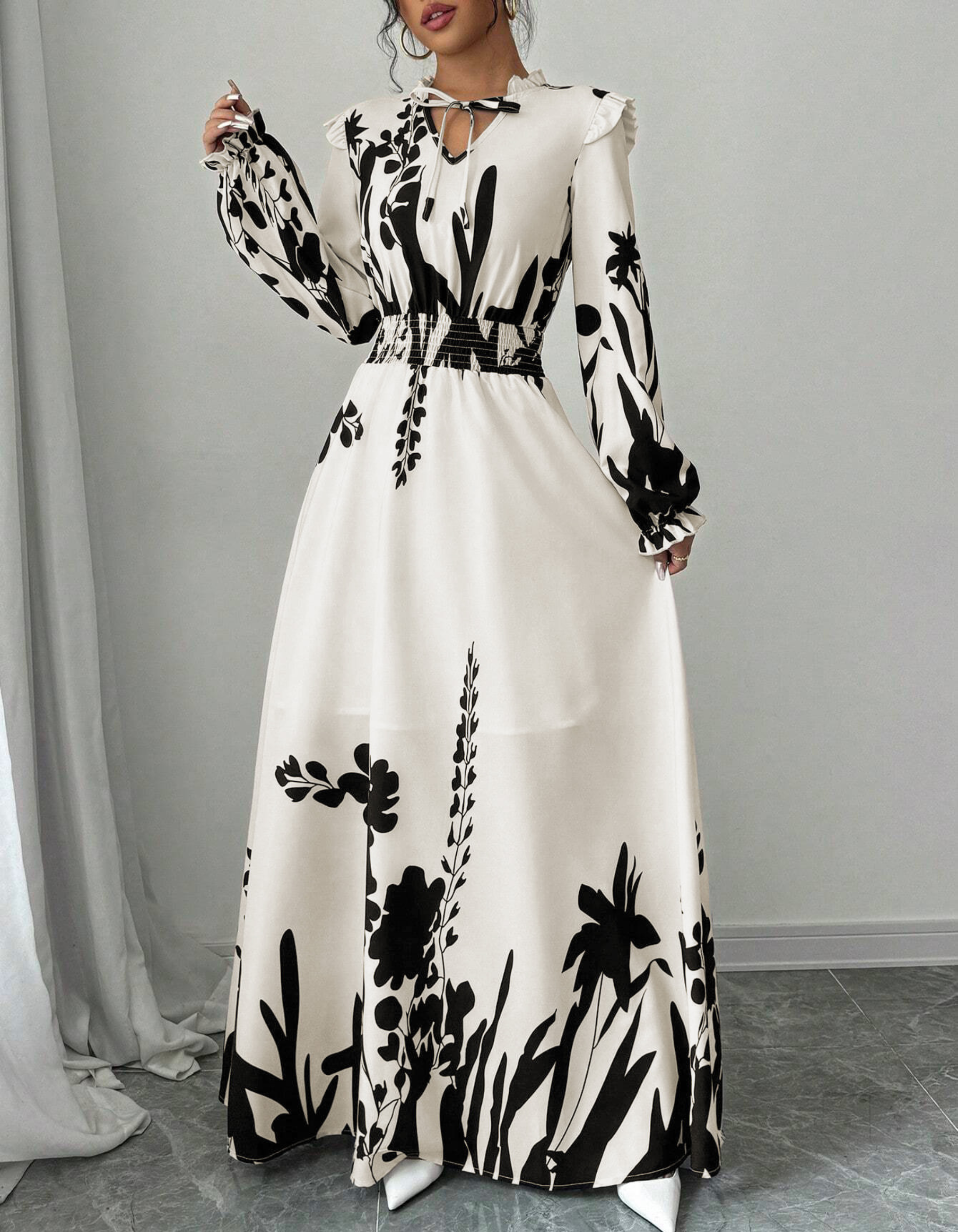 Jardin blanc / XL